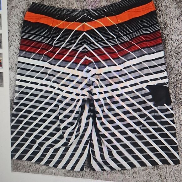 HAWK BOARDS SHORT MEN 36 SWIM TRUNKS - Picture 1 of 5